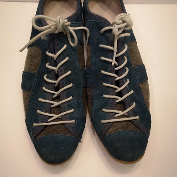 Blue Suede Sneakers - Picture 1 of 14